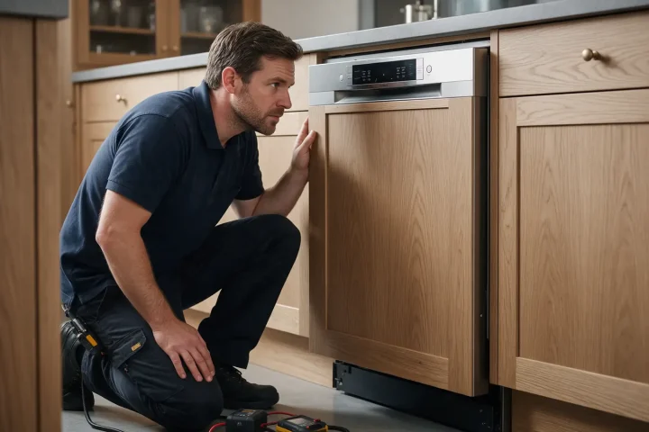 JennAir Dishwasher Leak at Front