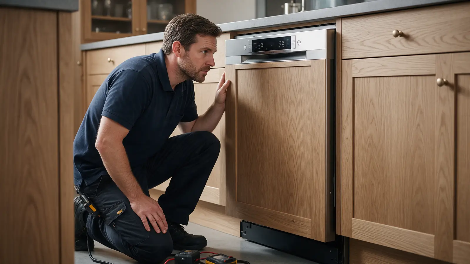 JennAir Dishwasher Leak at Front