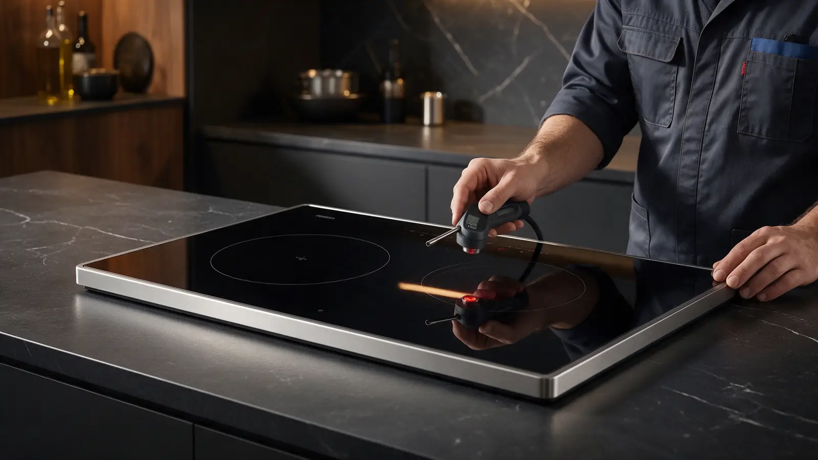 JennAir Electric Cooktop Element Stays Cool