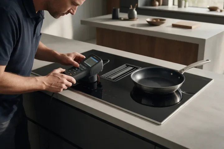 JennAir Induction Cooktop Power Drops