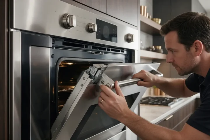 JennAir Wall Oven Door Does Not Close Fully