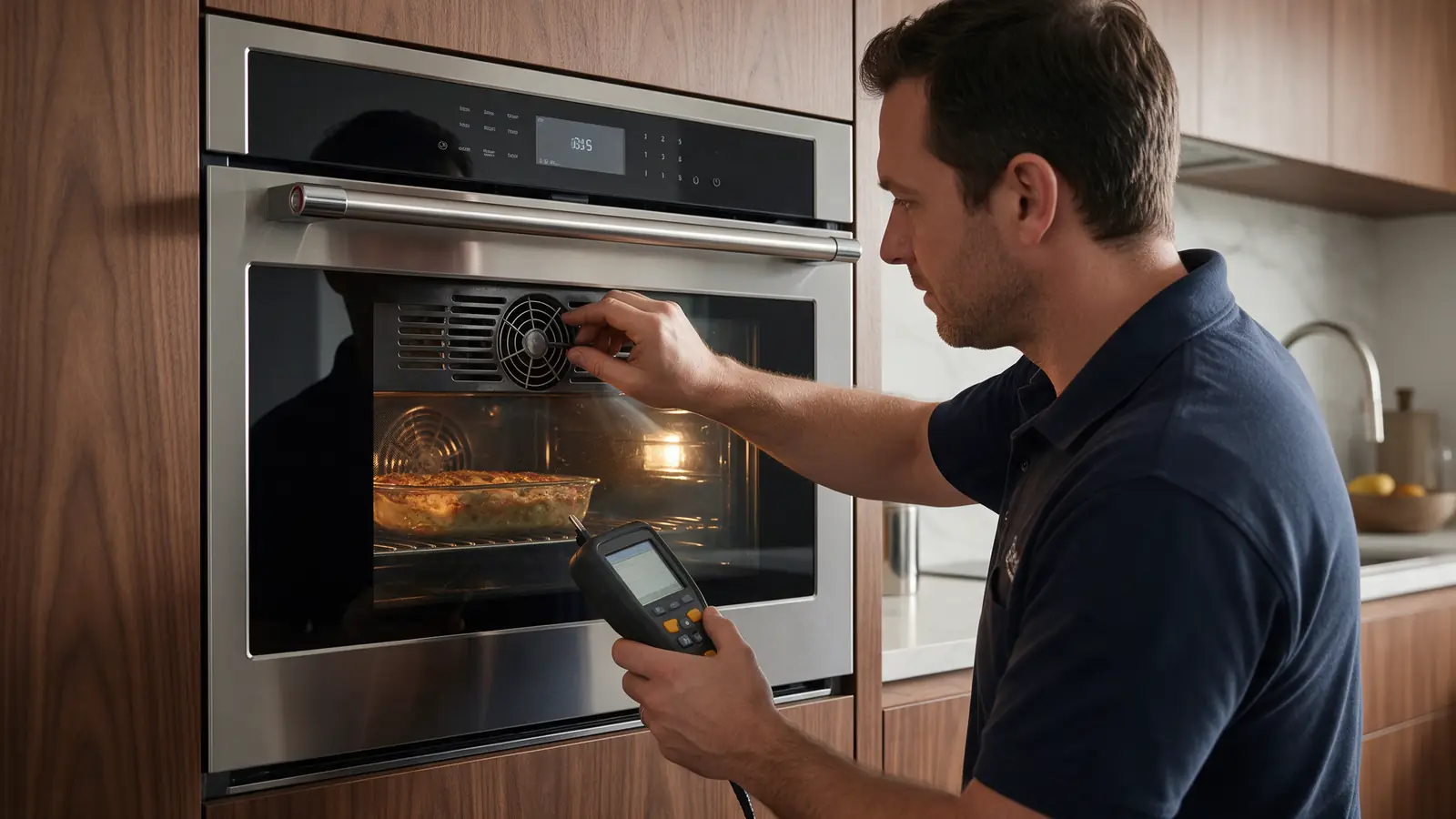 JennAir Wall Oven Fan Runs After Cooking